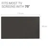 kwmobile 75" TV Abdeckung Indoor - Fernseher Hülle Produktbild-Vorschau 10