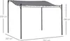 Pawilon ogrodowy Outsunny Pergola Baldachim Namiot Metalowy Podgląd zdjęcia produktu 3