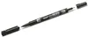 PILOT Marqueur permanent "Twin Marker", extra fin, noir Voir les images du produit 7