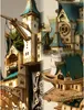 Puzzle 3D, Zamek Fantasy, niebieski, HC, drewno, 699 Podgląd zdjęcia produktu 8