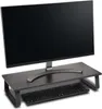 A monitor stand with a keyboard underneath, placed on a white background. Náhled obrázku produktu