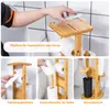 Yorbay Stand WC-Garnitur aus Bambus , mit Produktbild-Vorschau 6