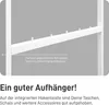 Natural Goods Berlin armadio a giorno QUADER - Appendiabiti Anteprima dell’immagine prodotto 4