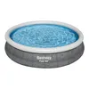 Bestway runder aufblasbarer Fast-Set-Pool – Rattan-Druck – Produktbild-Vorschau 3