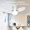 50W 3 Flügeln Deckenventilator mit Beleuchtung, LED Produktbild-Vorschau 5