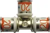 UPONOR S-Press PLUS T-Stück 20,20,20, 1 Stk. Produktbild-Vorschau 3