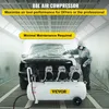VEVOR Flüster Kompressor Ölfrei Luftkompressor 22 Gallonen Produktbild-Vorschau 2