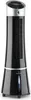 A black and silver tower fan with a water reservoir at the base. Produktbild-Vorschau