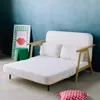 sweeek - 2-Sitzer Schlafsofa aus Heveaholz mit Produktbild-Vorschau 8