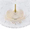 Relaxdays Etagere, Glas & Eisen, HxD: 30 x 23 cm, runder Produktbild-Vorschau 7