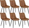 WOLTU 6 x Esszimmerstühle 6er Set Esszimmerstuhl Produktbild-Vorschau 1