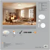 Ledvance Smart+ LED Deckenleuchte Orbis Spiral Weiß Ø50cm Produktbild-Vorschau 9