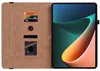 Pro Xiaomi Mi Pad 5 / 5 Pro 11.0 Brown Faux Leather Case Náhled obrázku produktu 3