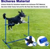 XINZI Bleu 4X Haies pour chiens Équipement d'agilité Barres Voir les images du produit 4