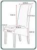 Stuhlhusse XL Grau Jacquard - Stretch Bezug - Elastic Produktbild-Vorschau 4