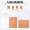 SucceBuy 36 "x24" tablica biała i korkowa z aluminiową ramą Podgląd zdjęcia produktu 5