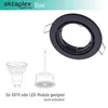 9er Set Oktaplex schwenkbare Einbauspots 68mm Lochmaß Produktbild-Vorschau 3