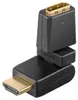 Goobay HDMI™ Adapter 360°, vergoldet, HDMI™-Buchse (Typ A) Produktbild-Vorschau 2
