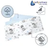 Kocyk dziecięcy z bawełny, 75 x 100 cm, z motywem misia i Podgląd zdjęcia produktu 3