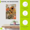 ARTland Poster Sonnenblumen Abstract Größe: 20x30 cm Produktbild-Vorschau 2