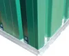 vidaXL Casetta da giardino in metallo verde 257 x 205 x 178 Anteprima dell’immagine prodotto 15