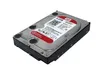 A Western Digital Red 3TB internal hard drive is shown from a slightly elevated angle against a white background. Produktbild-Vorschau