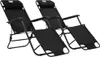 VidaXL 44343, Lounge, Polyester, Schwarz, 120 kg, 610 mm, Produktbild-Vorschau 8