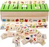 Montessori Lernspielzeug aus Holz,Klassifikationsbox zum Produktbild-Vorschau 1