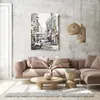 Canvas Spazier in Paris 70x100 cm Wandbild Paris Straße Produktbild-Vorschau 2