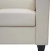 Sessel Loungesessel Lille  Kunstleder, creme Produktbild-Vorschau 6