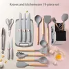 Kochbesteck-Set 19 -teiliges Silikon -Küchengeräteset mit Produktbild-Vorschau 6