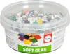 Softglas-Mosaiksteine "Bunter Mix", 500 g, ca. 525 Stück, Produktbild-Vorschau 3