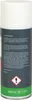 A close-up view of a spray can with text and safety symbols. Produktbild-Vorschau