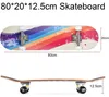 Skateboard 31x8 Zoll Komplett für Kinder Jugendliche Produktbild-Vorschau 2