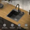ML-Design Küchenspüle Edelstahlspüle mit Ab- und Produktbild-Vorschau 2