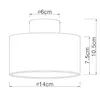 LED Deckenleuchte, Aluminium, nickel-matt, 3 Lichtstufen Produktbild-Vorschau 9