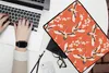 MuchoWow® Laptop Hülle 13 Zoll Kranich - Sakura - Muster - Produktbild-Vorschau 2