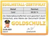 Grußkarte Herzen Glückwünsche Goldbarren 1g 1 Gramm Produktbild-Vorschau 2