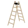 Günzburger Steigtechnik Sprossen-Stehleiter Holz 2 x 6 Produktbild-Vorschau 3