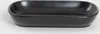HOMLA FAMELIO ovaler schwarzer Teller 16 cm Produktbild-Vorschau 10