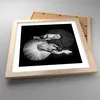 Gerahmtes Poster - Rahmen in heller Eiche - Ballerinas Produktbild-Vorschau 3
