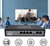 Prepínač - Napájanie - Distribútor - POE LAN - 8 portov - 6 Náhľad obrázku produktu 8