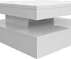Konferenční stolek TURN 78 x 78 cm otočná deska optic bílá Náhled obrázku produktu 9