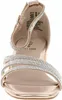 s.Oliver Damen Sandalette Sandale Strass Metallic Karree Produktbild-Vorschau 2