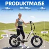 48V 18Ah E BIKE,20 *4.0" Fetter Reifen E-Bike Klappräder, Produktbild-Vorschau 15