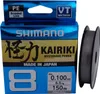 Shimano Kairiki 8 150m Steel Gray 0,200mm/17,1kg Produktbild-Vorschau 2