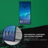 Leinwand Wanduhr Wandkunst Uhr Quarz 30x60 Junge der auf Produktbild-Vorschau 5