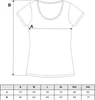 Koszulka damska wiskozowa V-neck krótki rękaw MORAJ XL Podgląd zdjęcia produktu 10