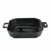 Gusseisenpfanne mit abnehmbaren Griff 20 x 20 cm Produktbild-Vorschau 3