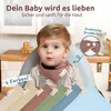 Mallie® Musselin Lätzchen Baby im 6er Set | Als Bibs, Produktbild-Vorschau 3